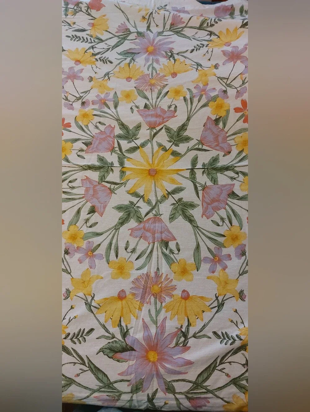 Urban Outfitters Botantical Floral Shower Curtain